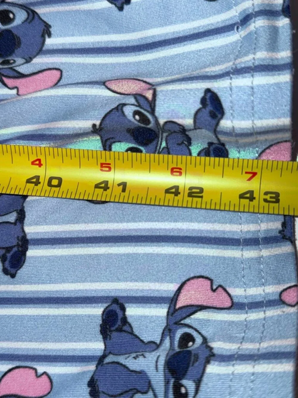 Disney Stitch Women's Sleep Pants 3X Blue